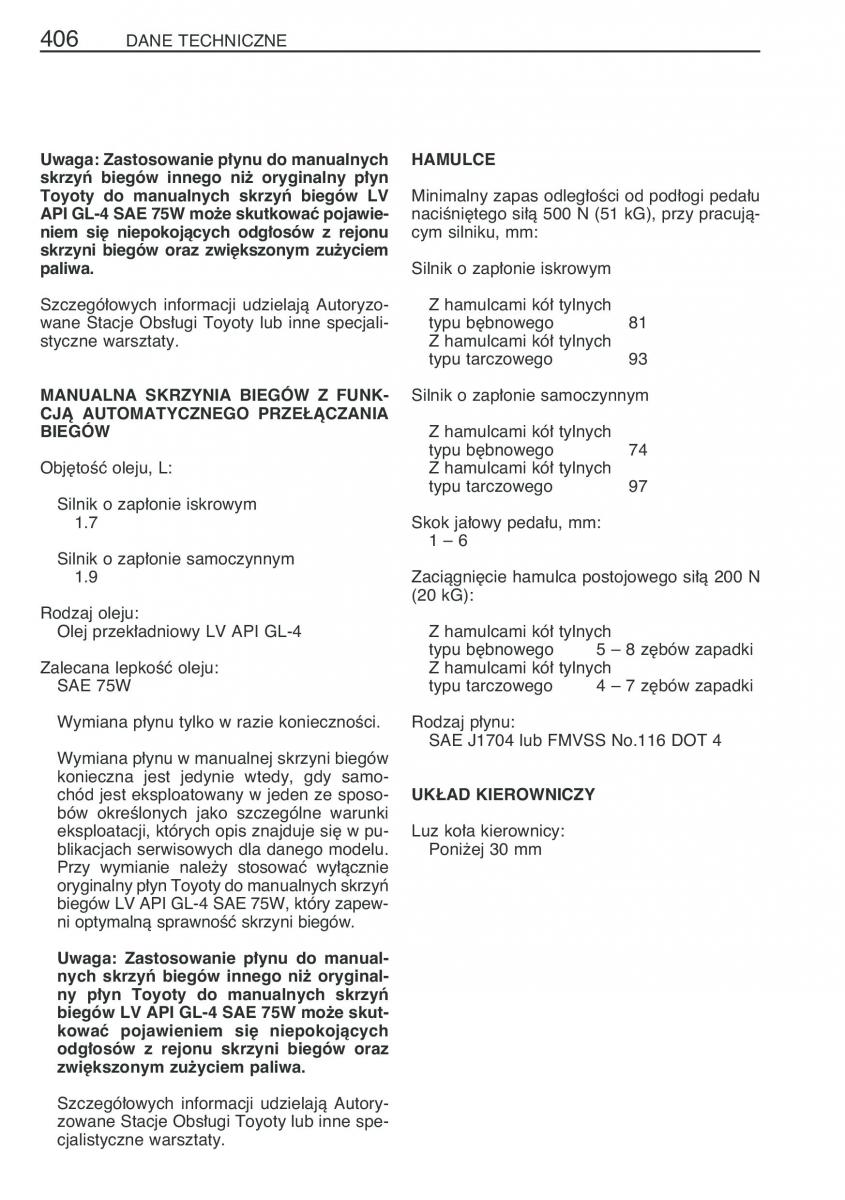 Toyota Yaris II 2 instrukcja obslugi / page 417
