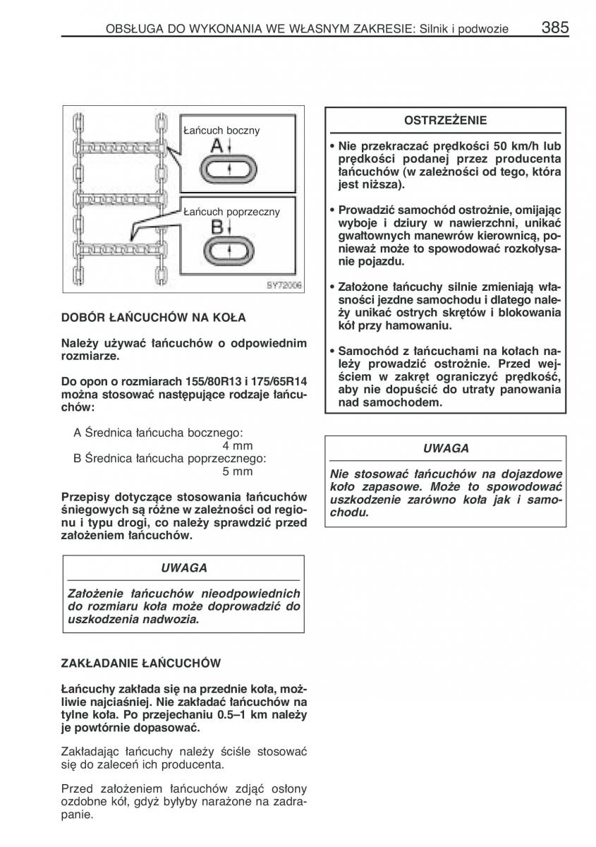 Toyota Yaris II 2 instrukcja obslugi page 396 pdf