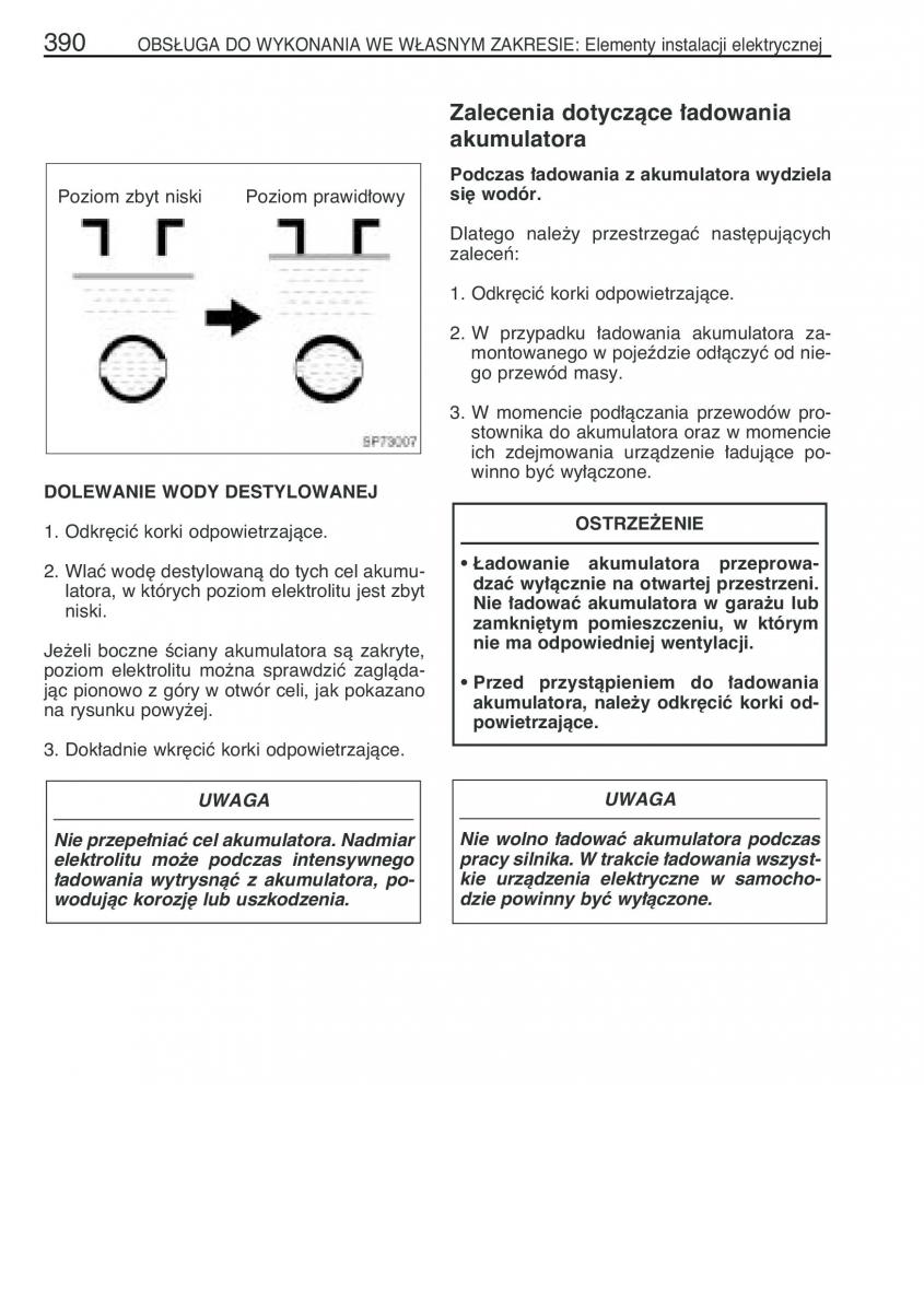Toyota Yaris II 2 instrukcja obslugi page 401 pdf