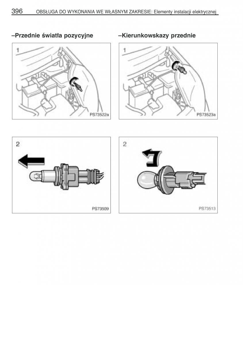 Toyota Yaris II 2 instrukcja obslugi page 407 pdf