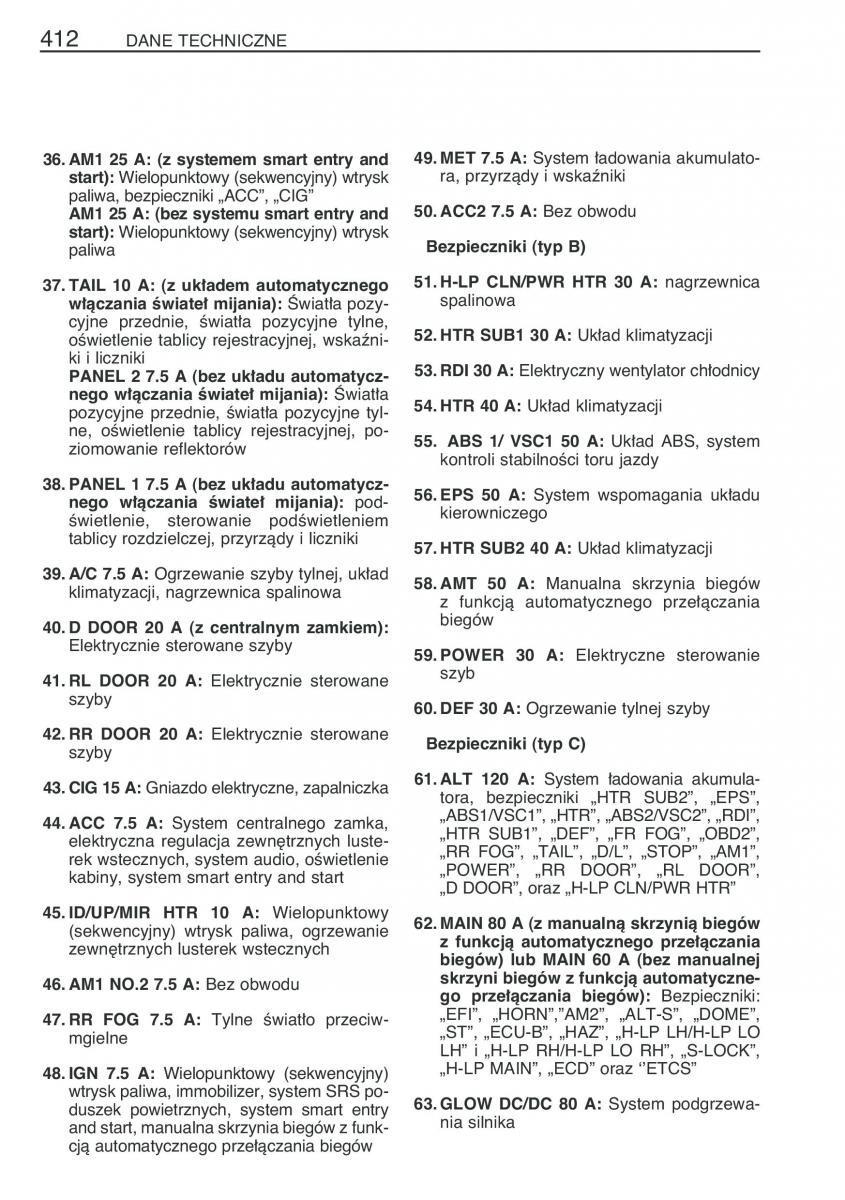 Toyota Yaris II 2 instrukcja obslugi / page 423