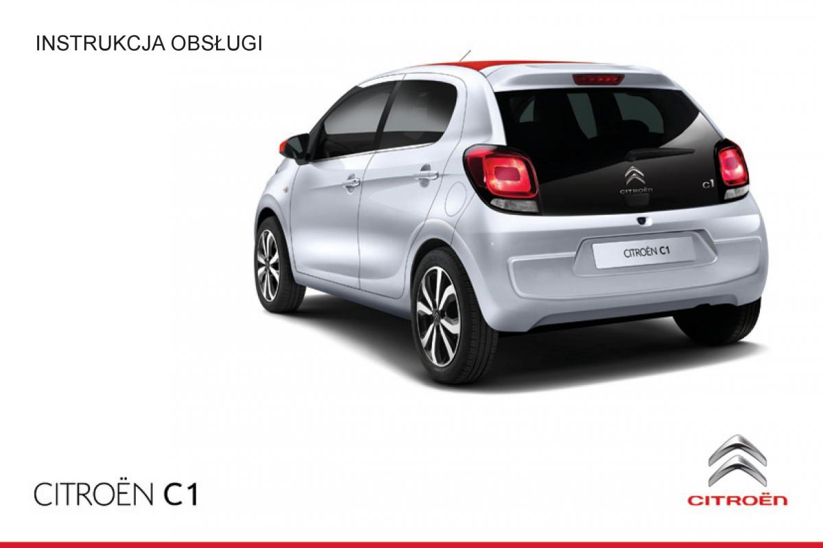 Citroen C1 II 2 instrukcja obslugi / page 1