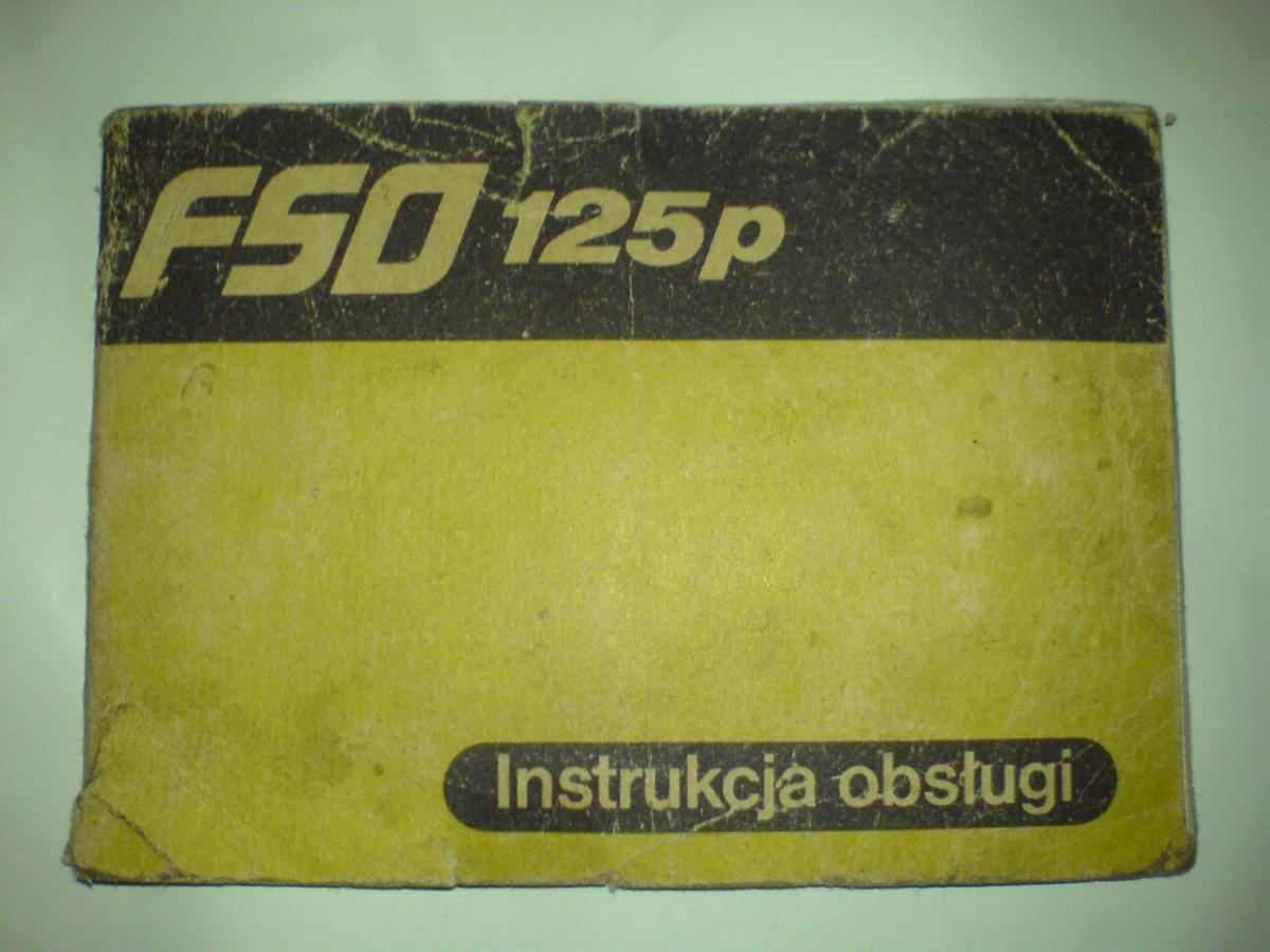 Fiat 125p instrukcja obslugi / page 1