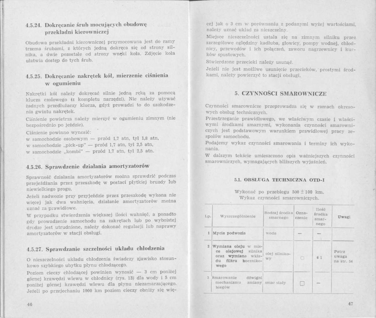 manual  FSO Warszawa instrukcja / page 23