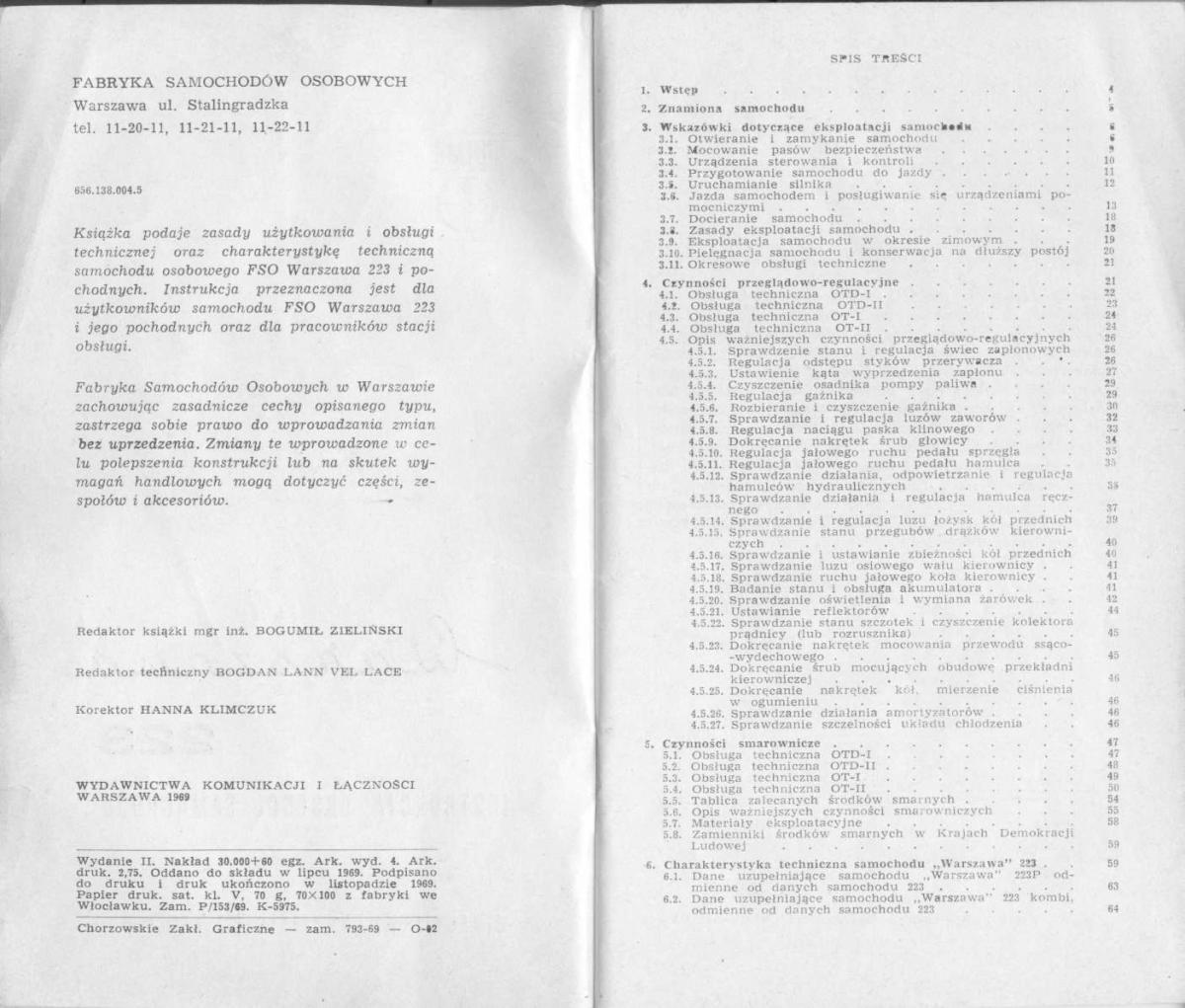 manual  FSO Warszawa instrukcja / page 2