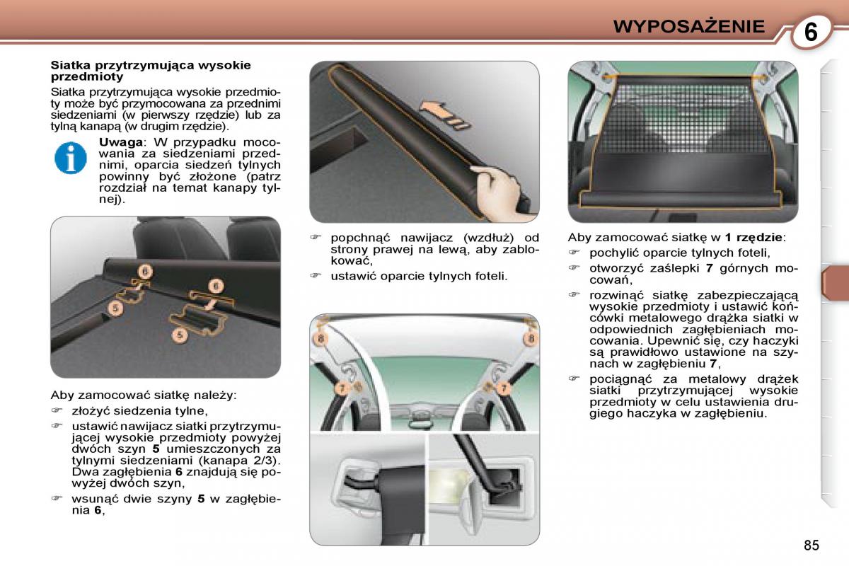 Peugeot 407 instrukcja / page 86