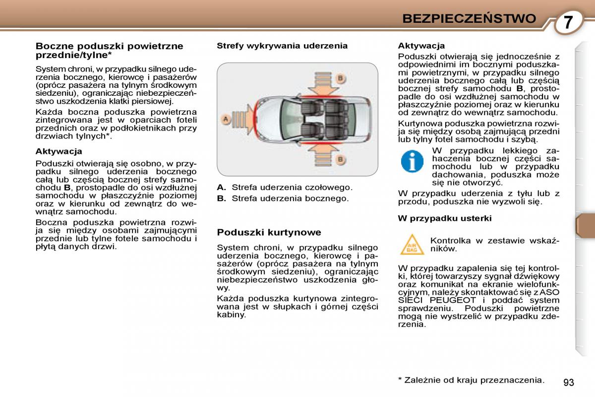 Peugeot 407 instrukcja / page 94