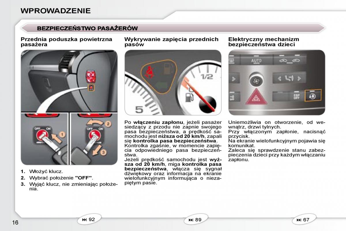 manual  Peugeot 407 instrukcja / page 13