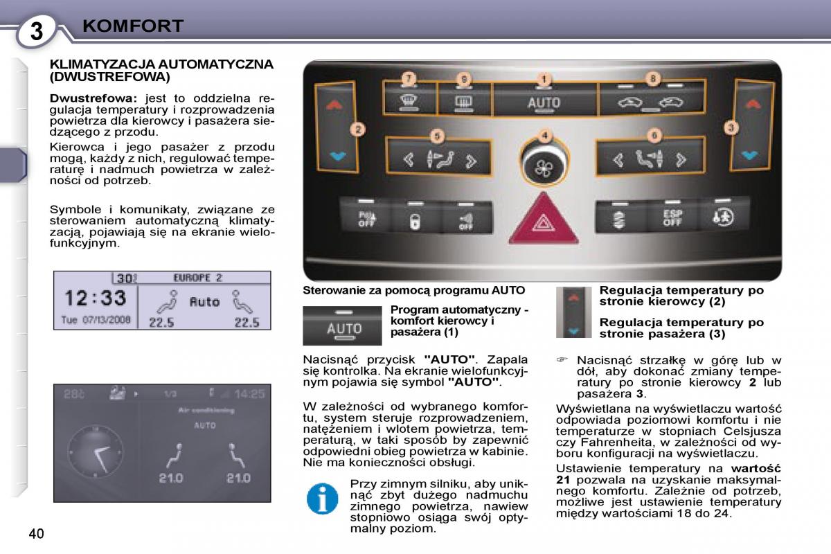 Peugeot 407 instrukcja / page 38