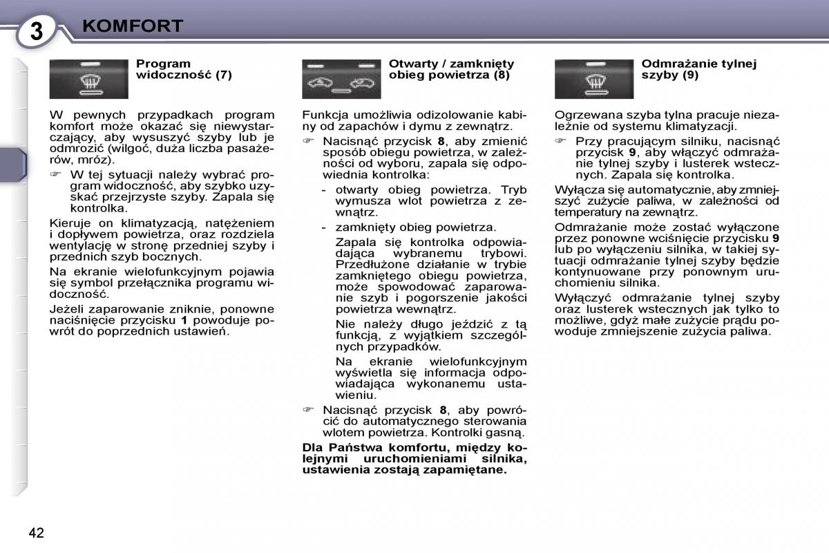 Peugeot 407 instrukcja / page 40