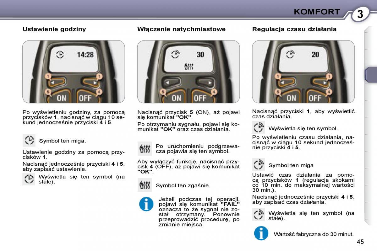 Peugeot 407 instrukcja / page 43