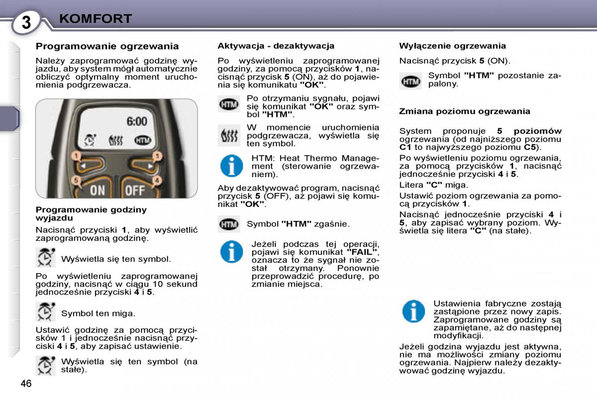 Peugeot 407 instrukcja / page 44