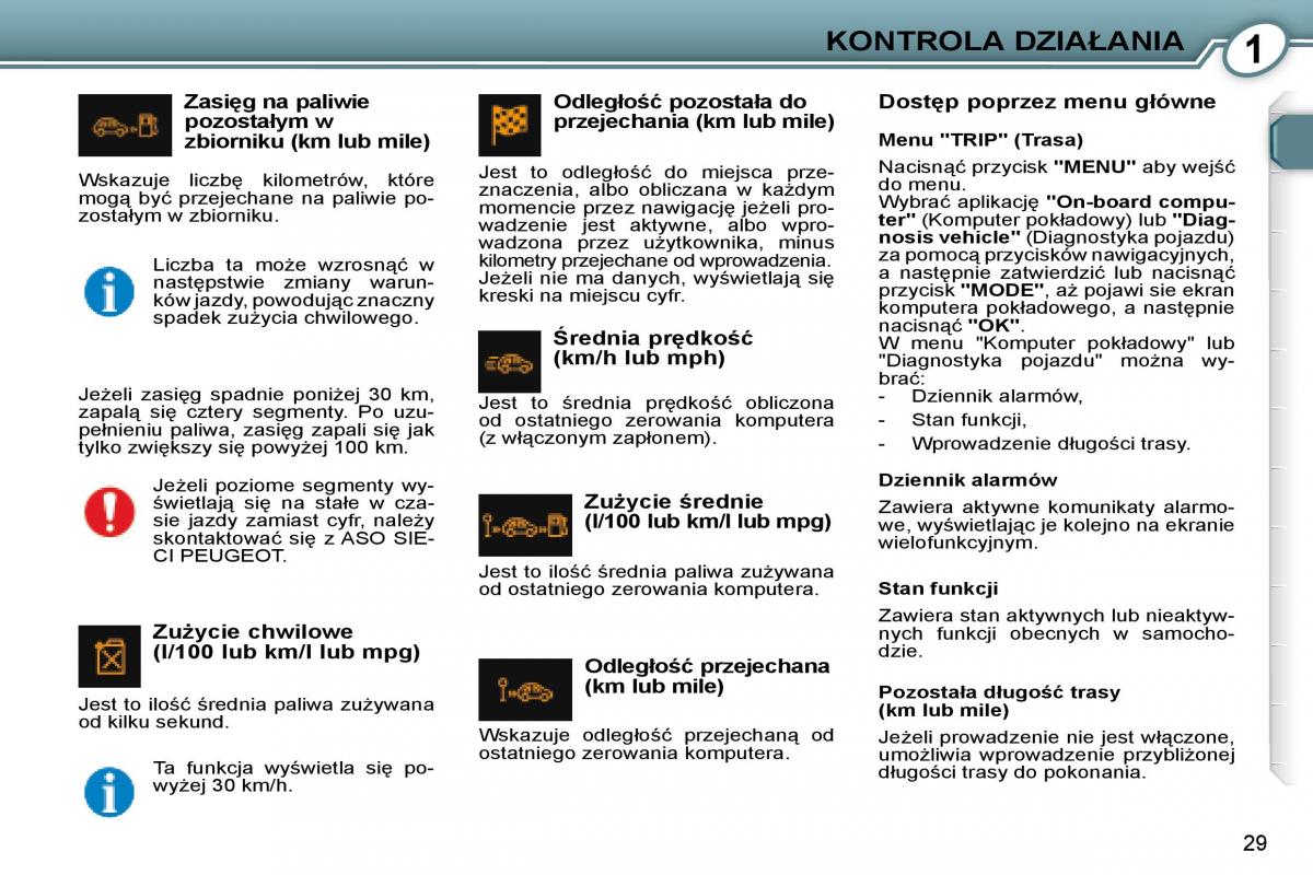 Peugeot 407 instrukcja / page 27