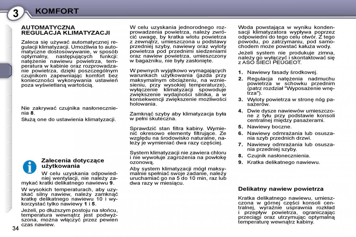 Peugeot 407 instrukcja / page 32