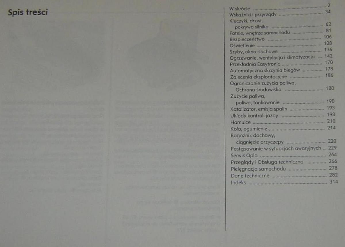 Opel Vectra C Vauxhall instrukcja obslugi / page 4