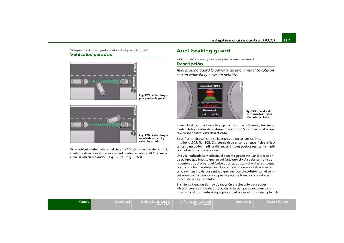 manual Audi Q5 Audi Q5 manual del propietario / page 119