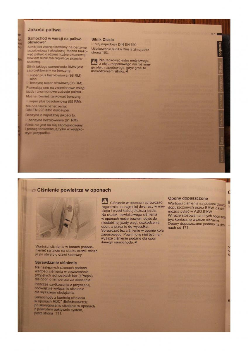 BMW 5 E39 instrukcja obslugi / page 13