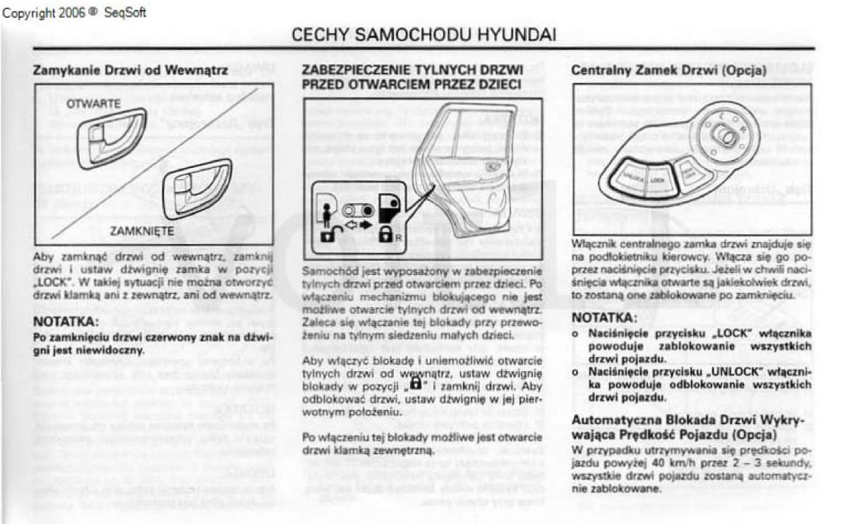 Hyundai Santa Fe I 1 instrukcja obslugi / page 16