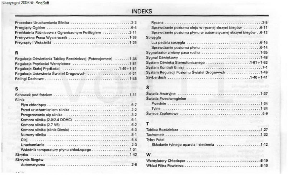 Hyundai Santa Fe I 1 instrukcja obslugi / page 166