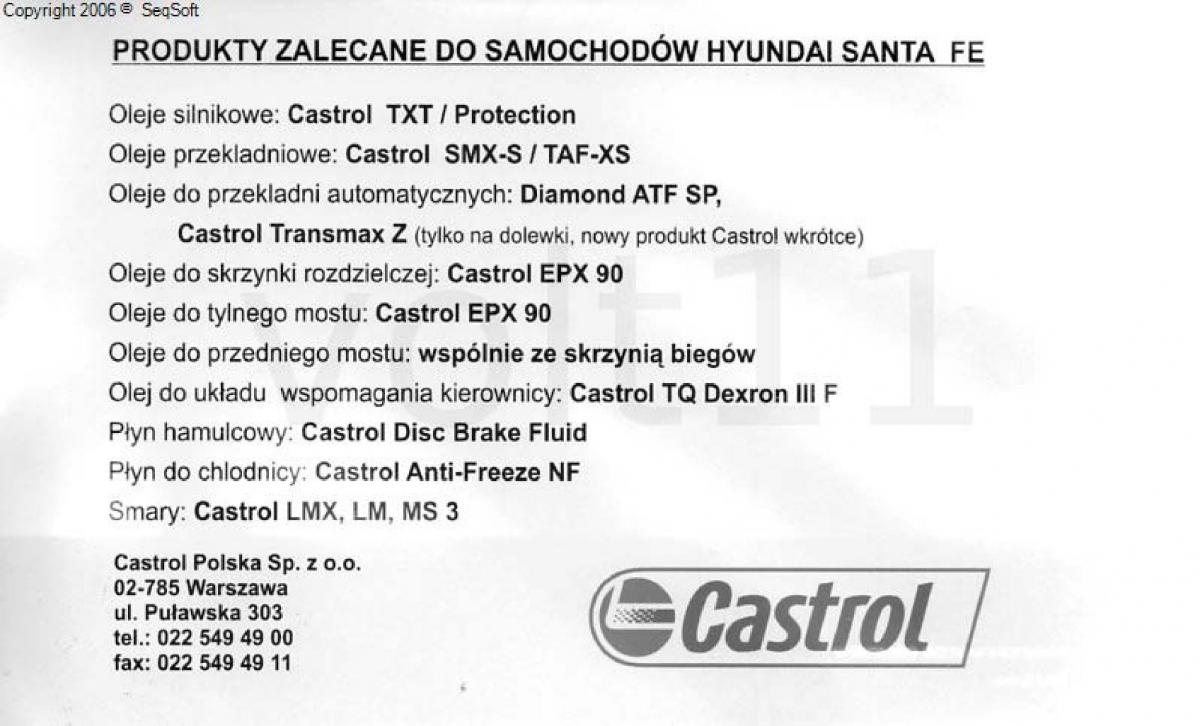 Hyundai Santa Fe I 1 instrukcja obslugi / page 168