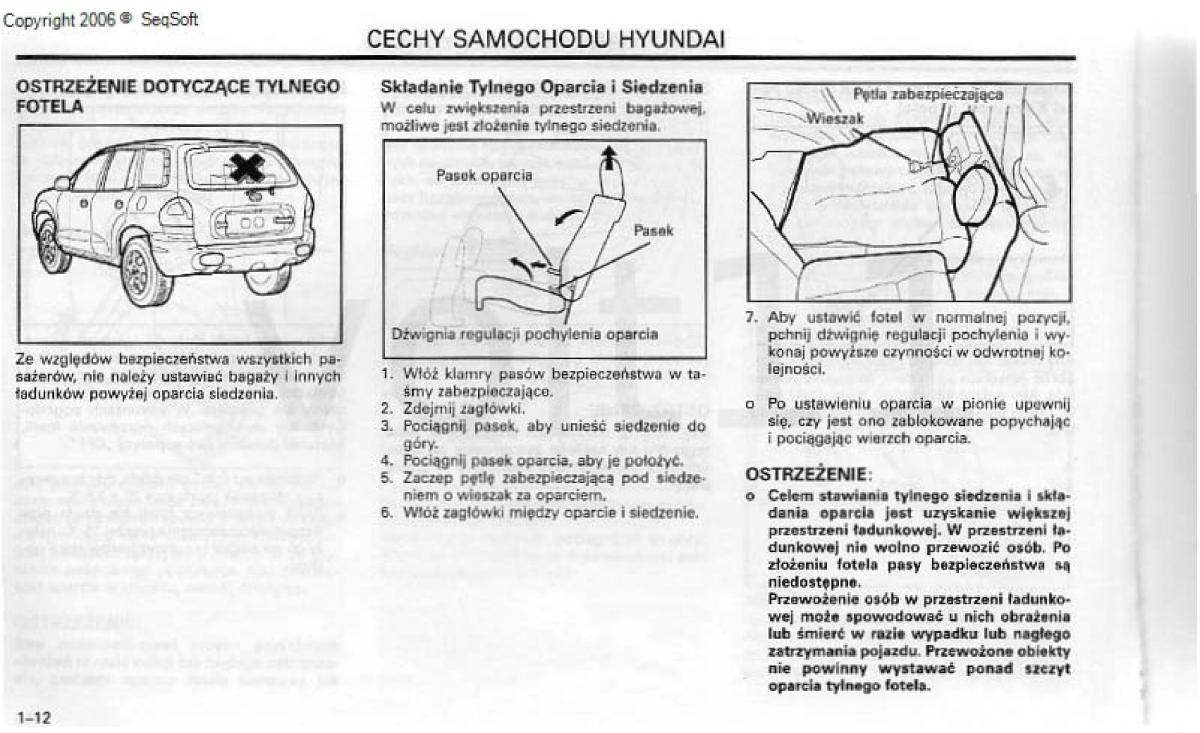 Hyundai Santa Fe I 1 instrukcja obslugi / page 21