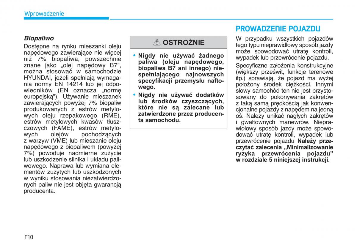 manual  Hyundai Tucson III 3 instrukcja / page 12