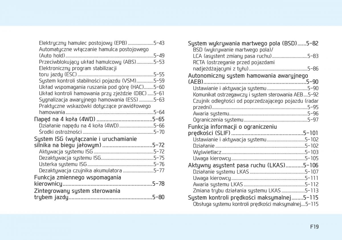 manual  Hyundai Tucson III 3 instrukcja / page 21