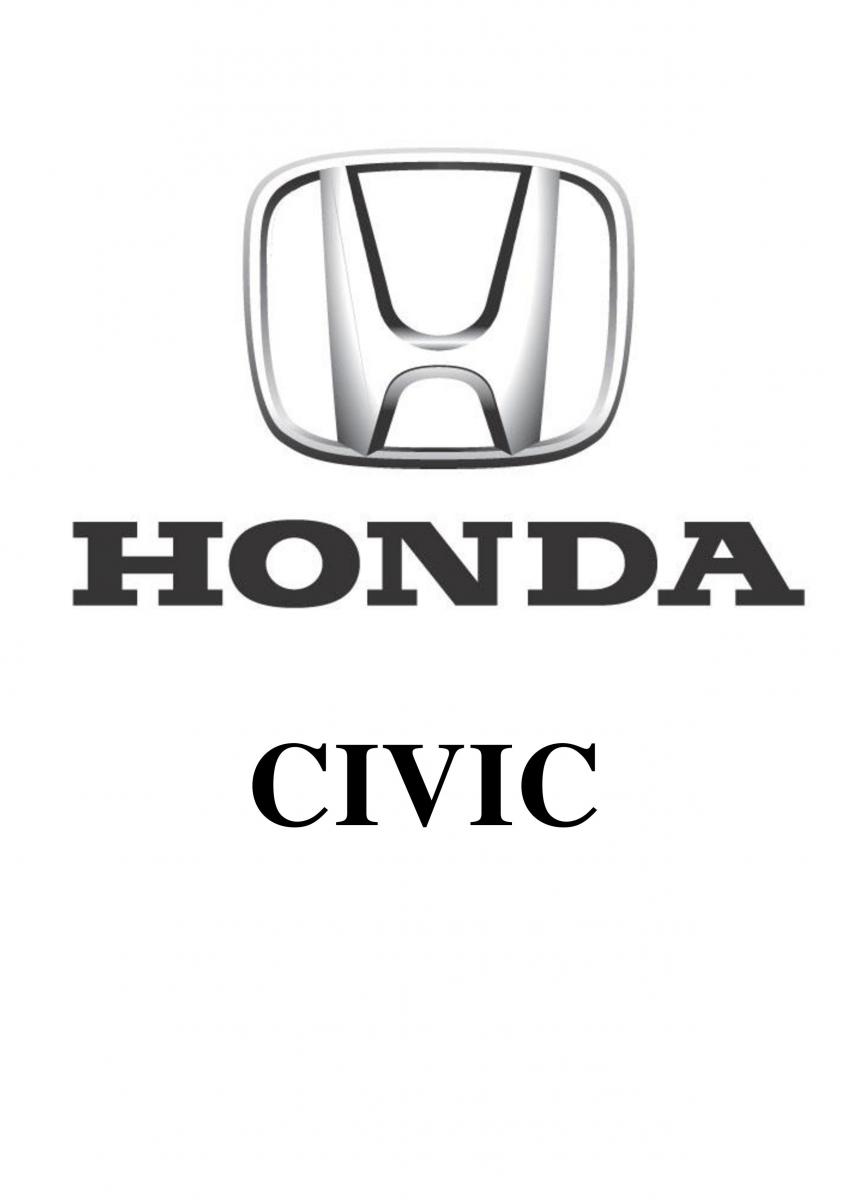 Honda Civic VII 7 instrukcja obslugi / page 1