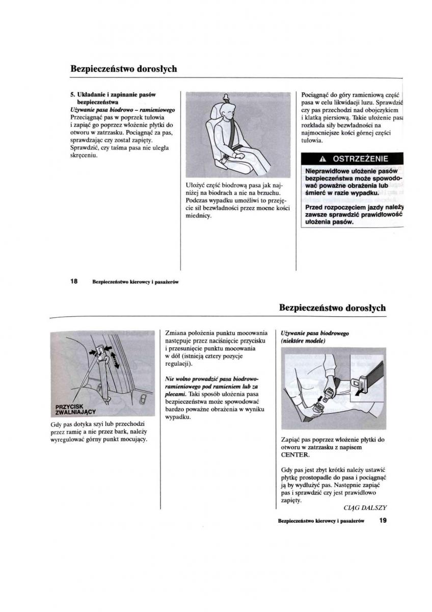 Honda Civic VII 7 instrukcja obslugi / page 11