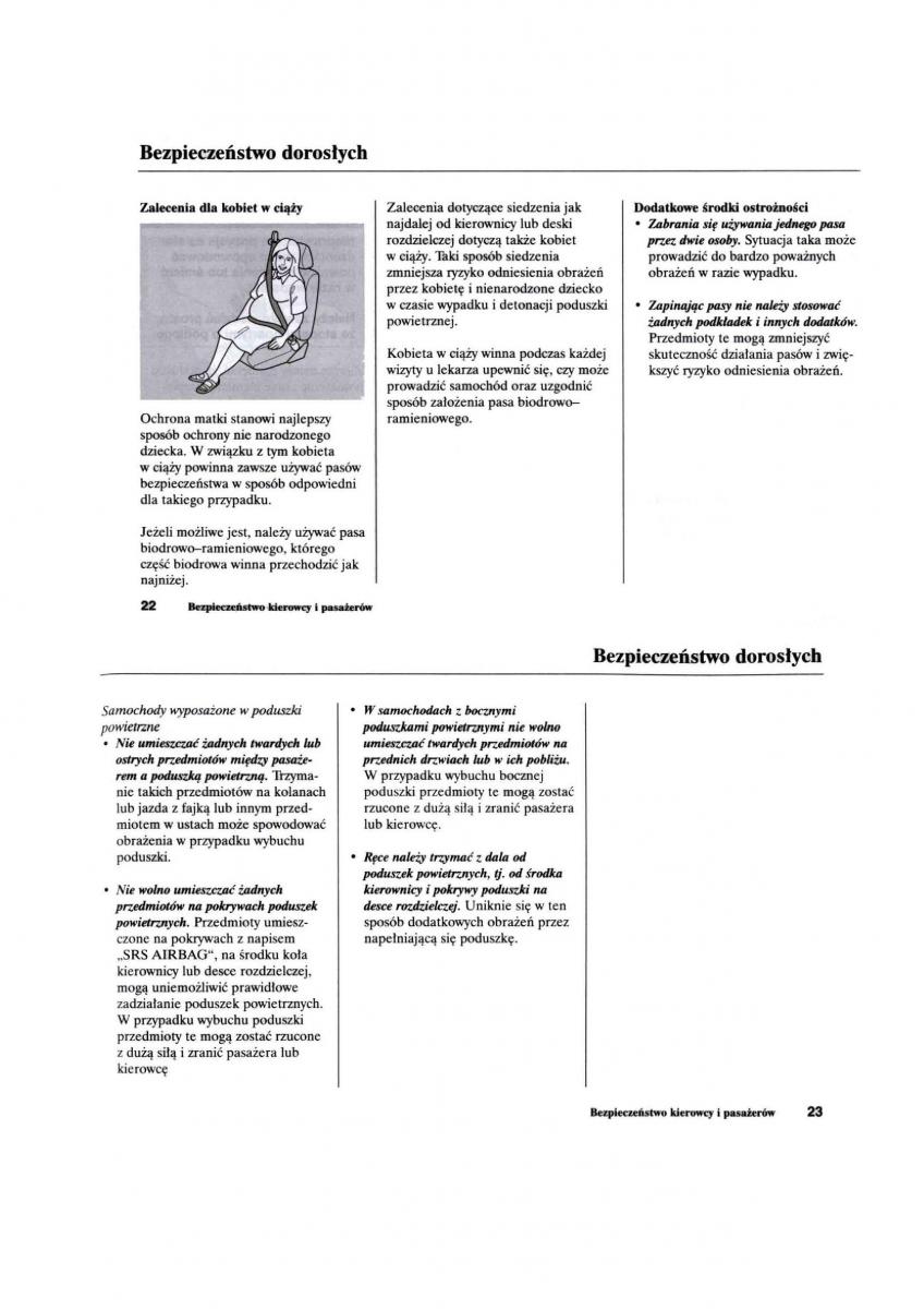 Honda Civic VII 7 instrukcja obslugi / page 13