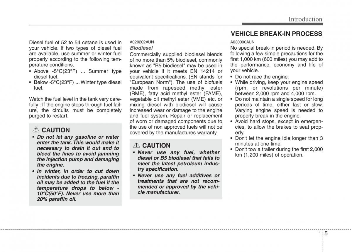 Hyundai i20 I 1 owners manual / page 13
