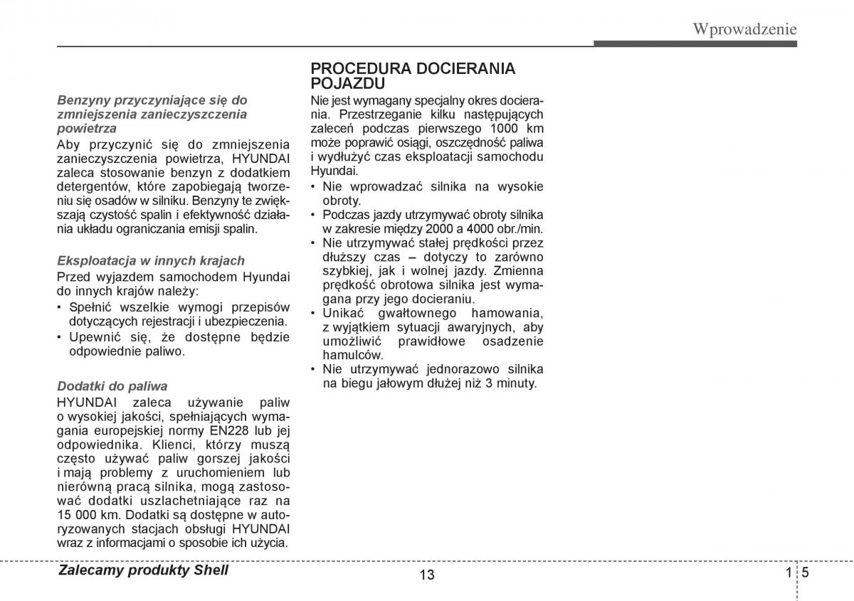 Hyundai i10 II 2 instrukcja obslugi / page 13
