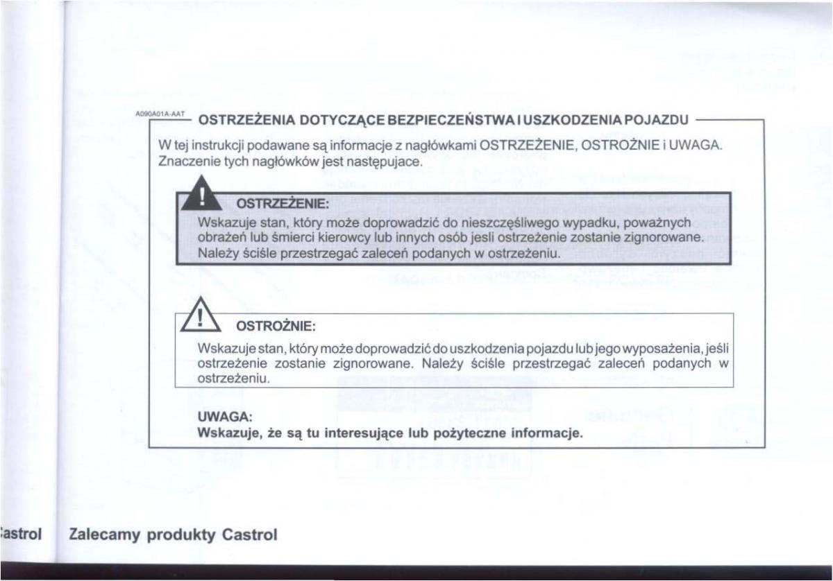 manual  Hyundai Tucson I 1 instrukcja / page 8