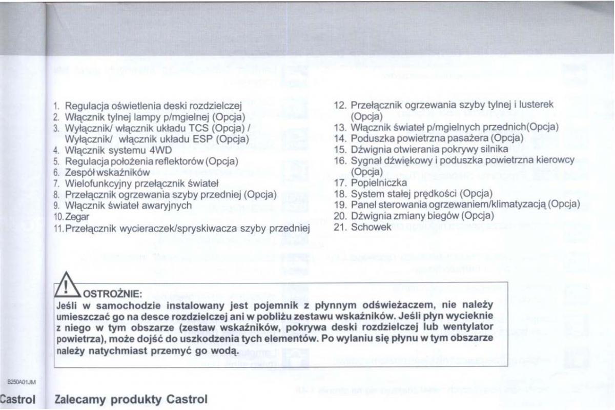 Hyundai Tucson I 1 instrukcja obslugi / page 12