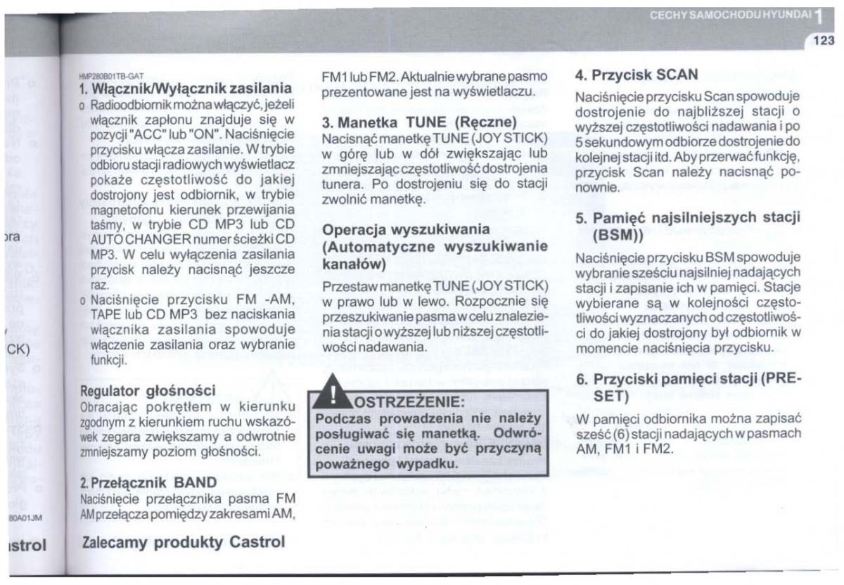 Hyundai Tucson I 1 instrukcja obslugi / page 136