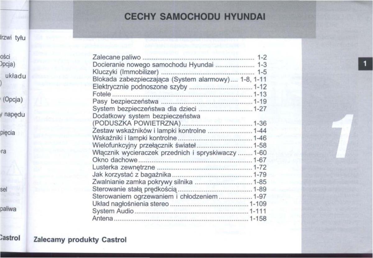 Hyundai Tucson I 1 instrukcja obslugi / page 14