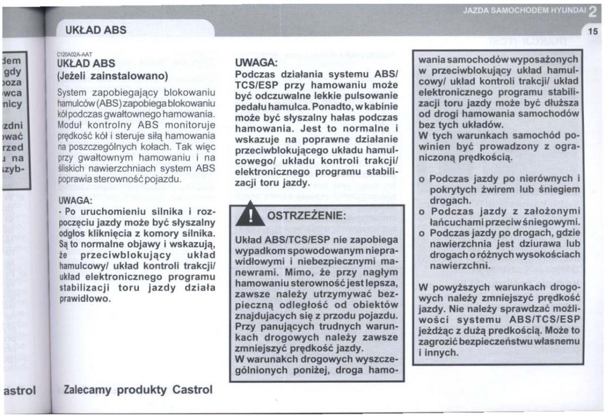 Hyundai Tucson I 1 instrukcja obslugi / page 186