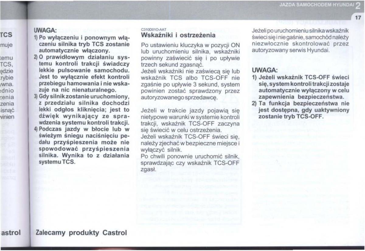 Hyundai Tucson I 1 instrukcja obslugi / page 188