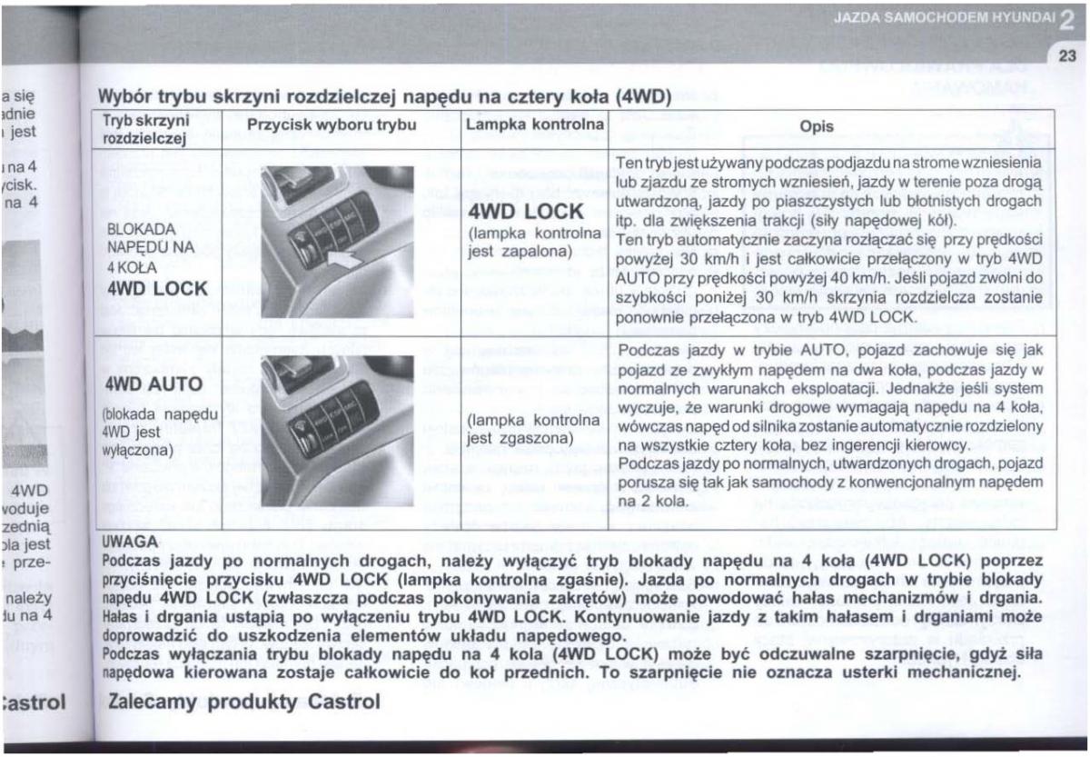 Hyundai Tucson I 1 instrukcja obslugi / page 194