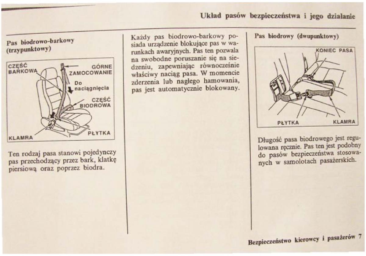 Honda Civic VI 6 instrukcja obslugi / page 7