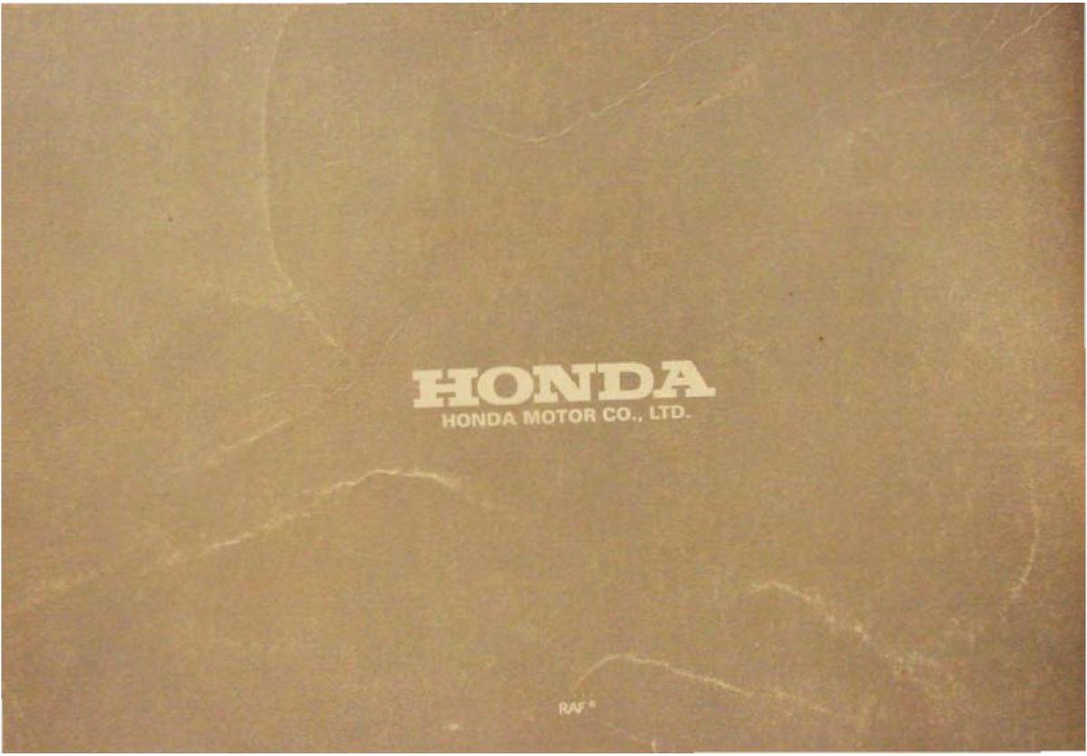 Honda Civic VI 6 instrukcja obslugi / page 209