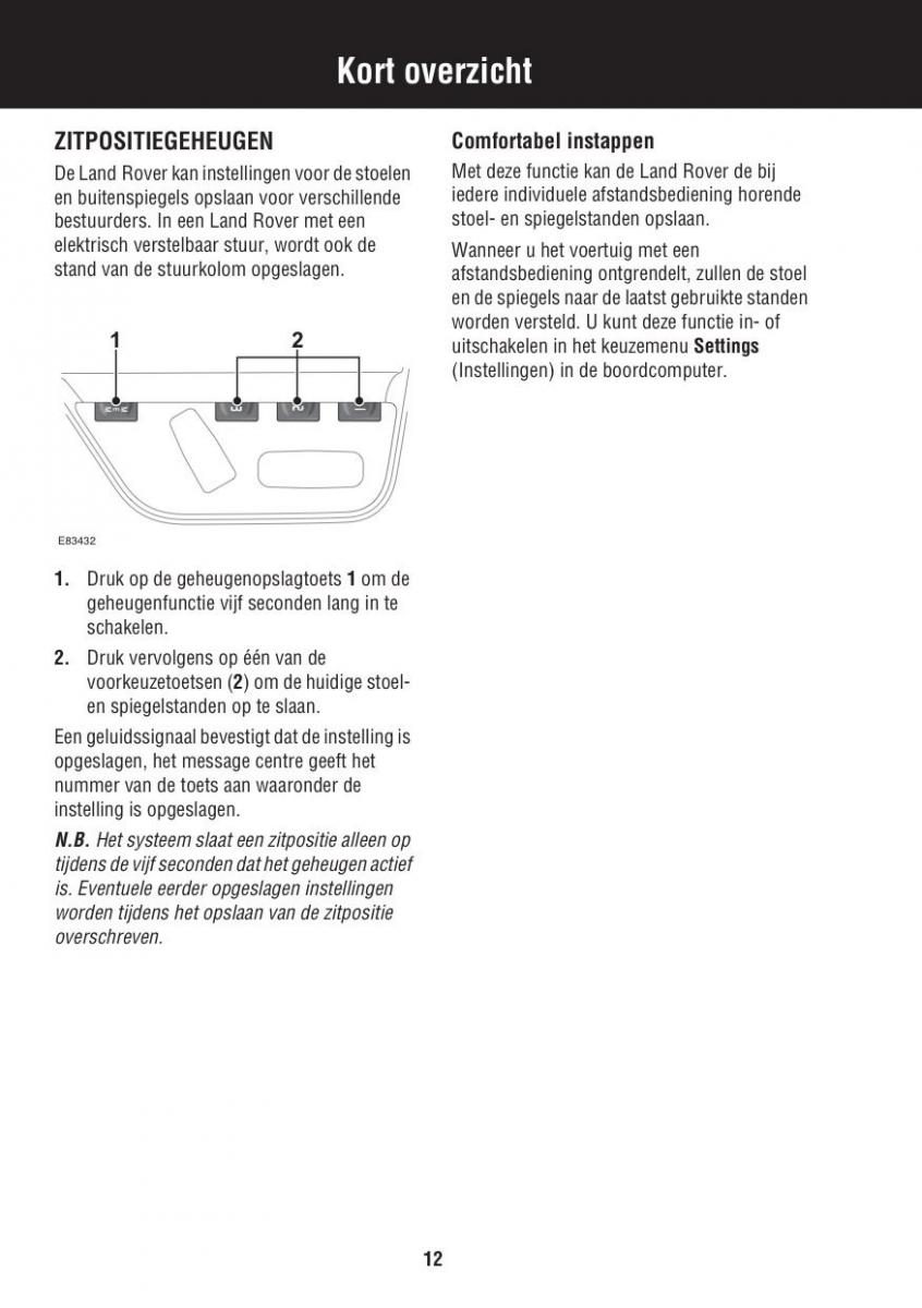 manual  Land Rover III 3 LR3 / page 12