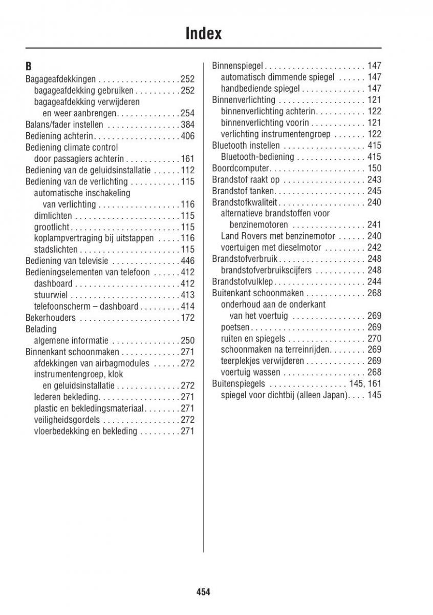 manual  Land Rover III 3 LR3 / page 454