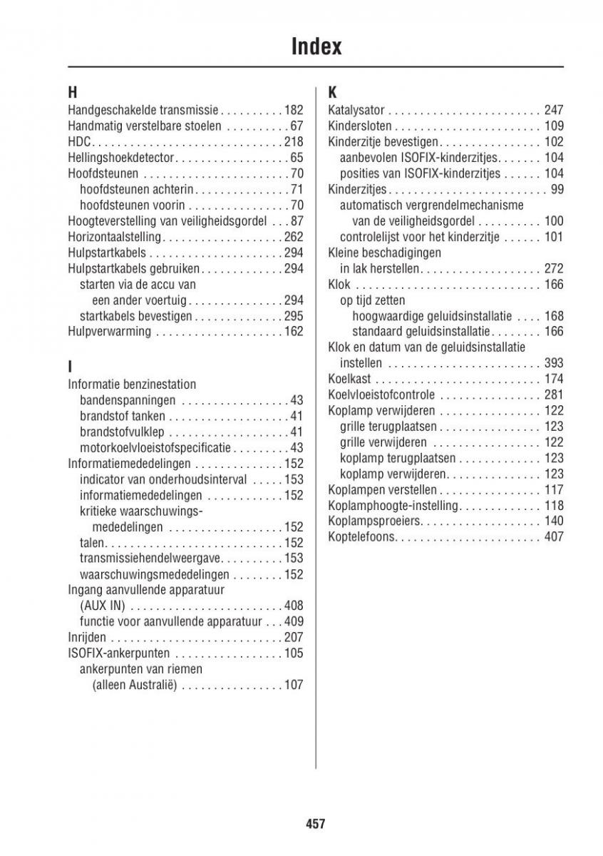 Land Rover III 3 LR3 / page 457