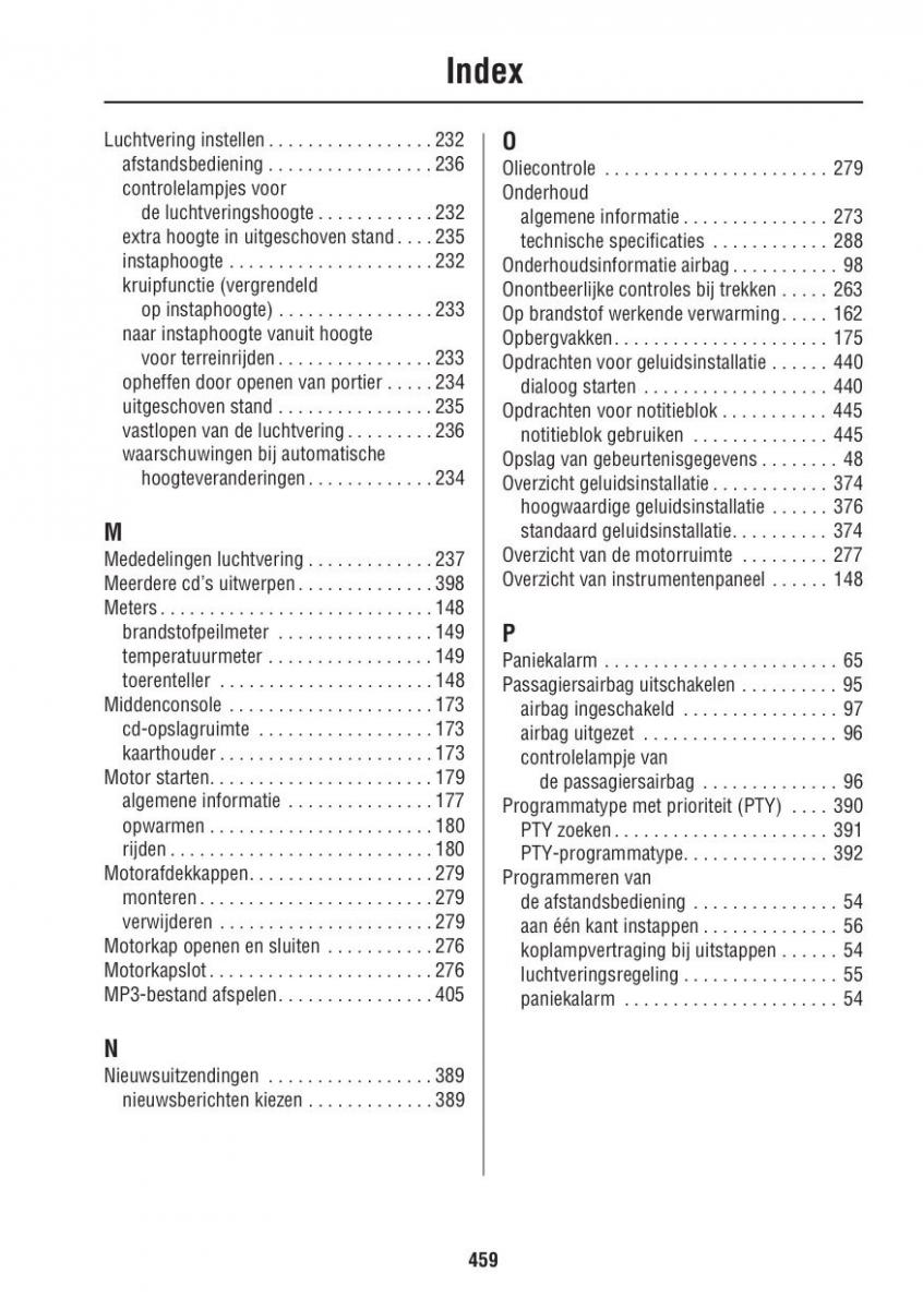 Land Rover III 3 LR3 / page 459