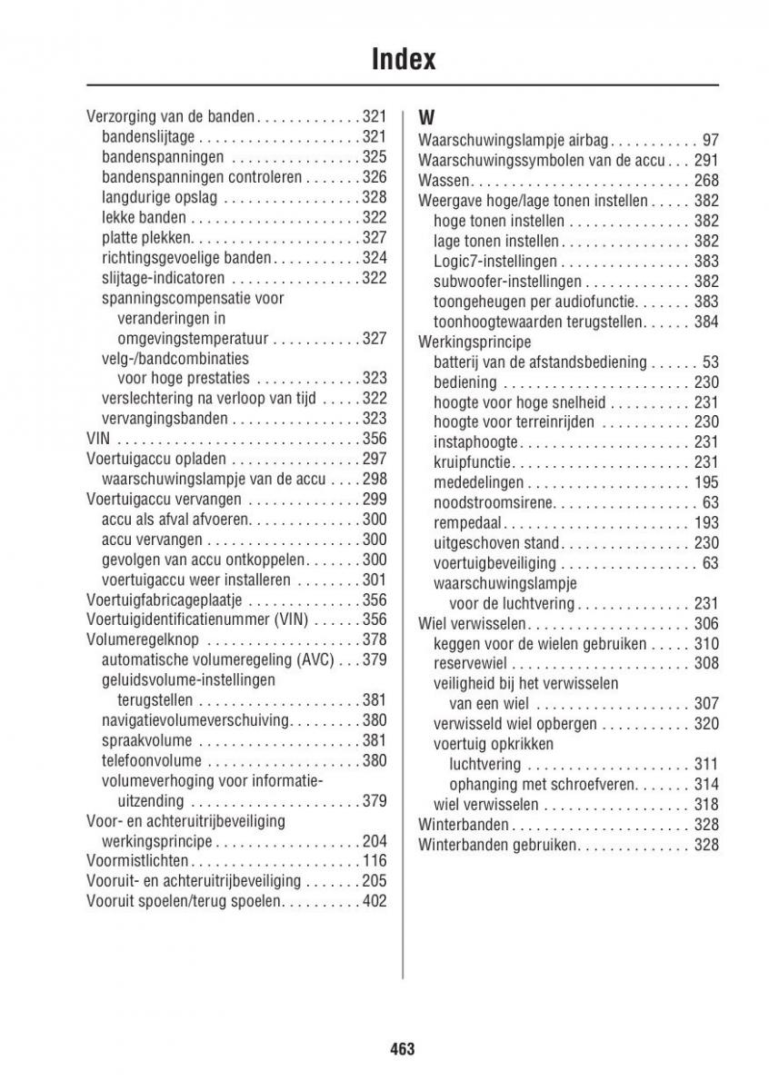 manual  Land Rover III 3 LR3 / page 463