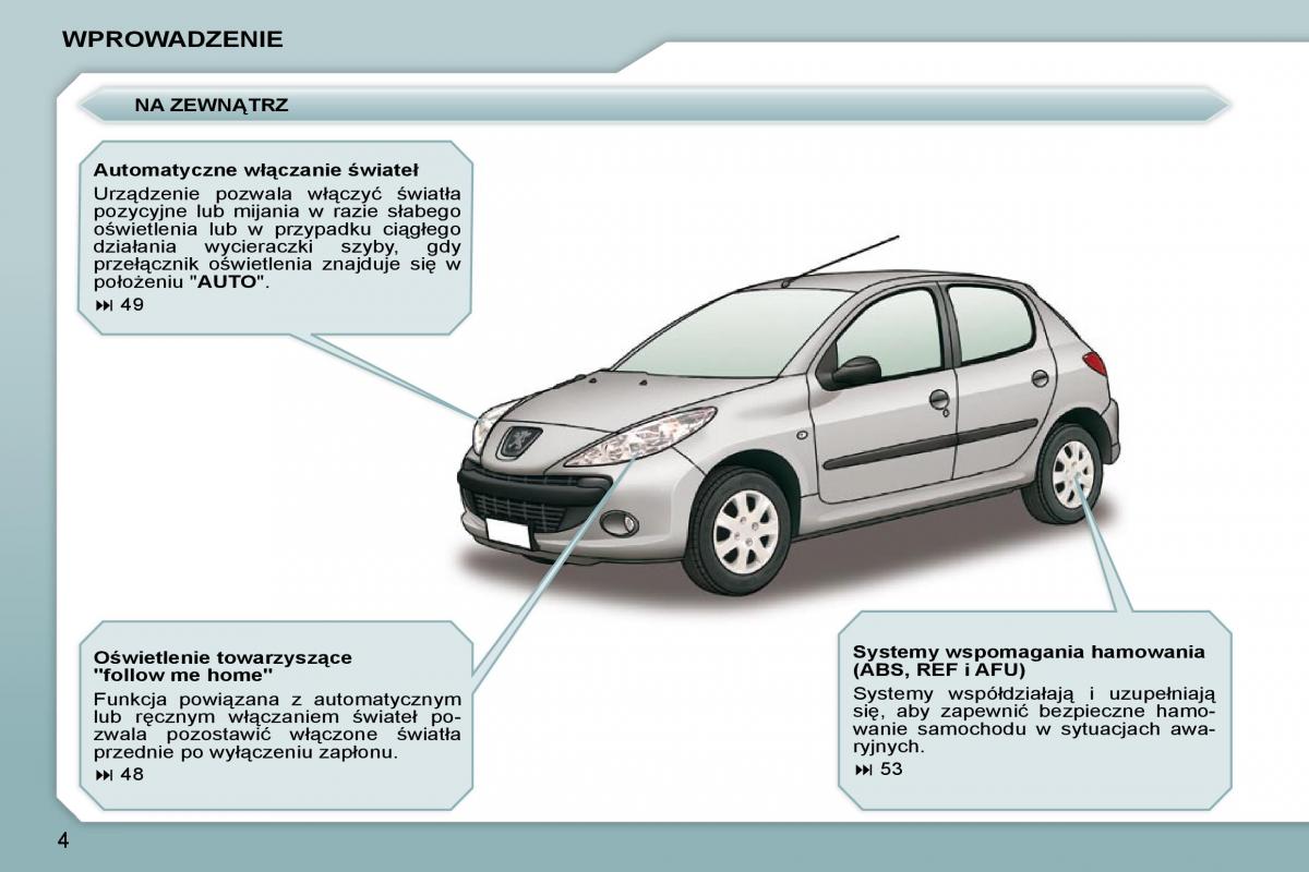 Peugeot 206  instrukcja obslugi / page 1