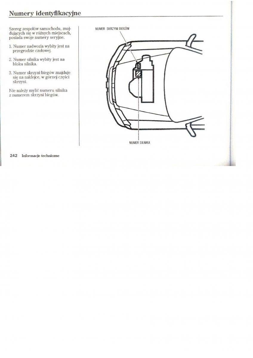 Honda CR V I 1 instrukcja obslugi / page 151