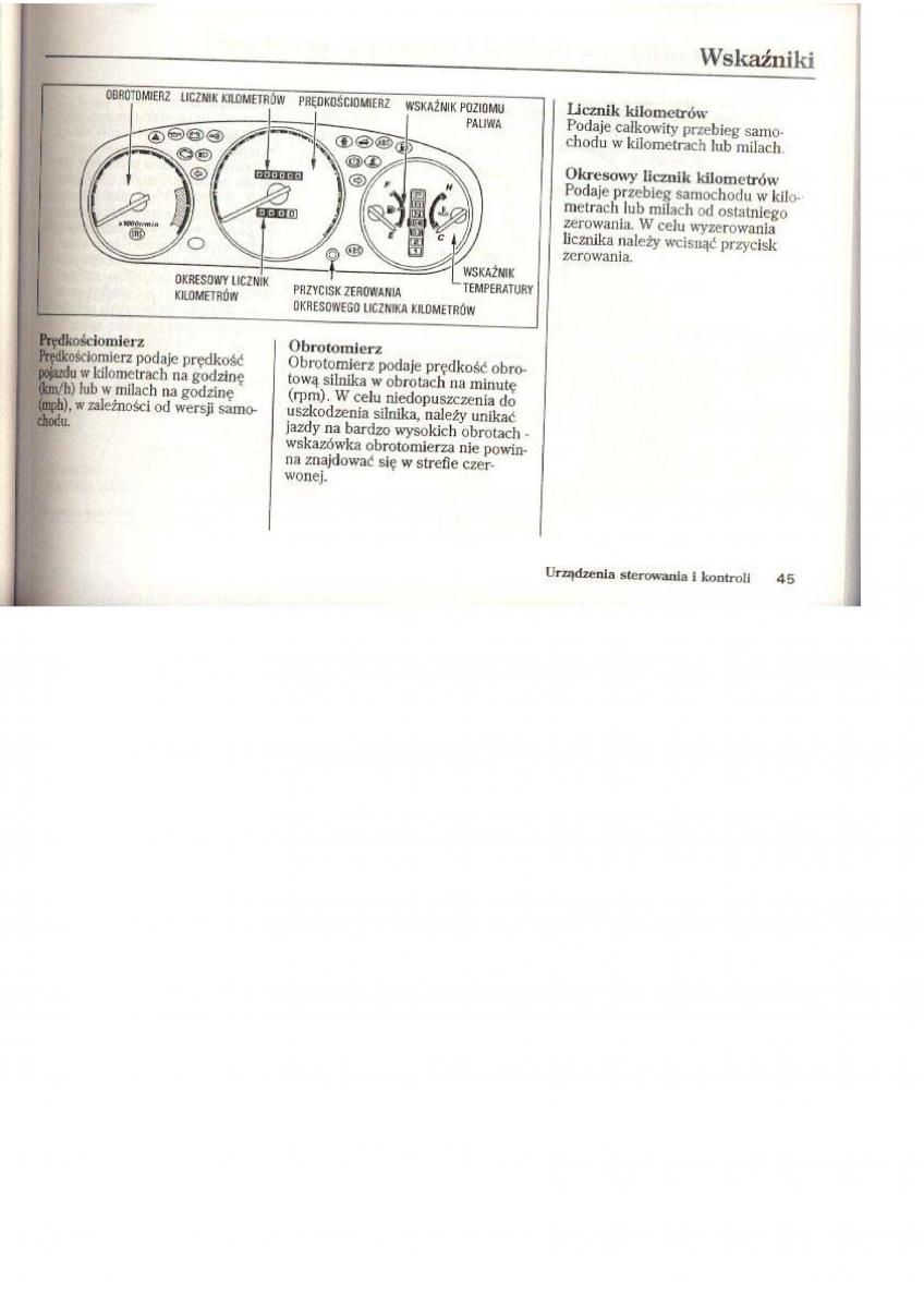 Honda CR V I 1 instrukcja obslugi / page 17