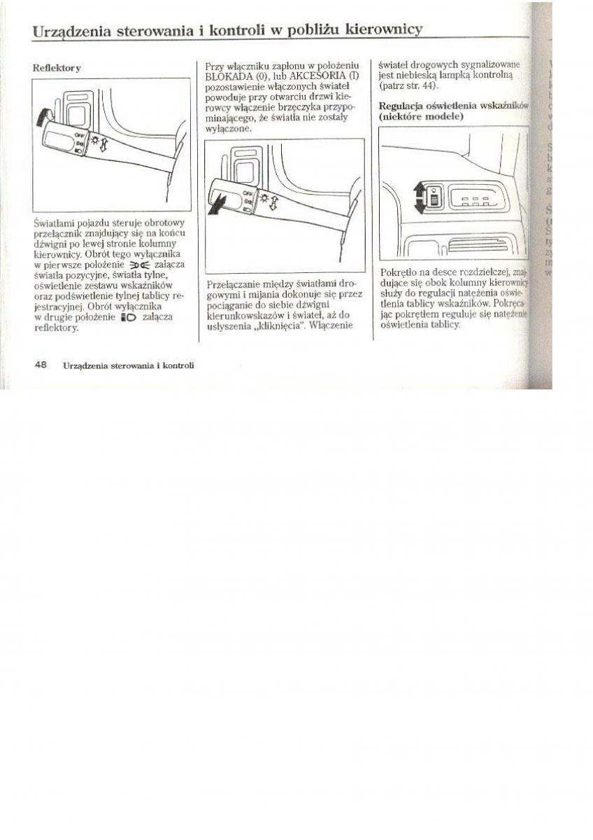 Honda CR V I 1 instrukcja obslugi / page 20